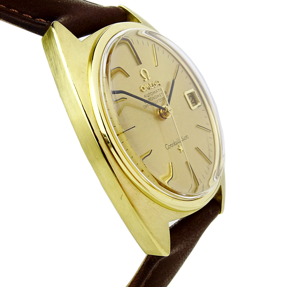 Omega Constellation 18k Gold Vintage Automatic
