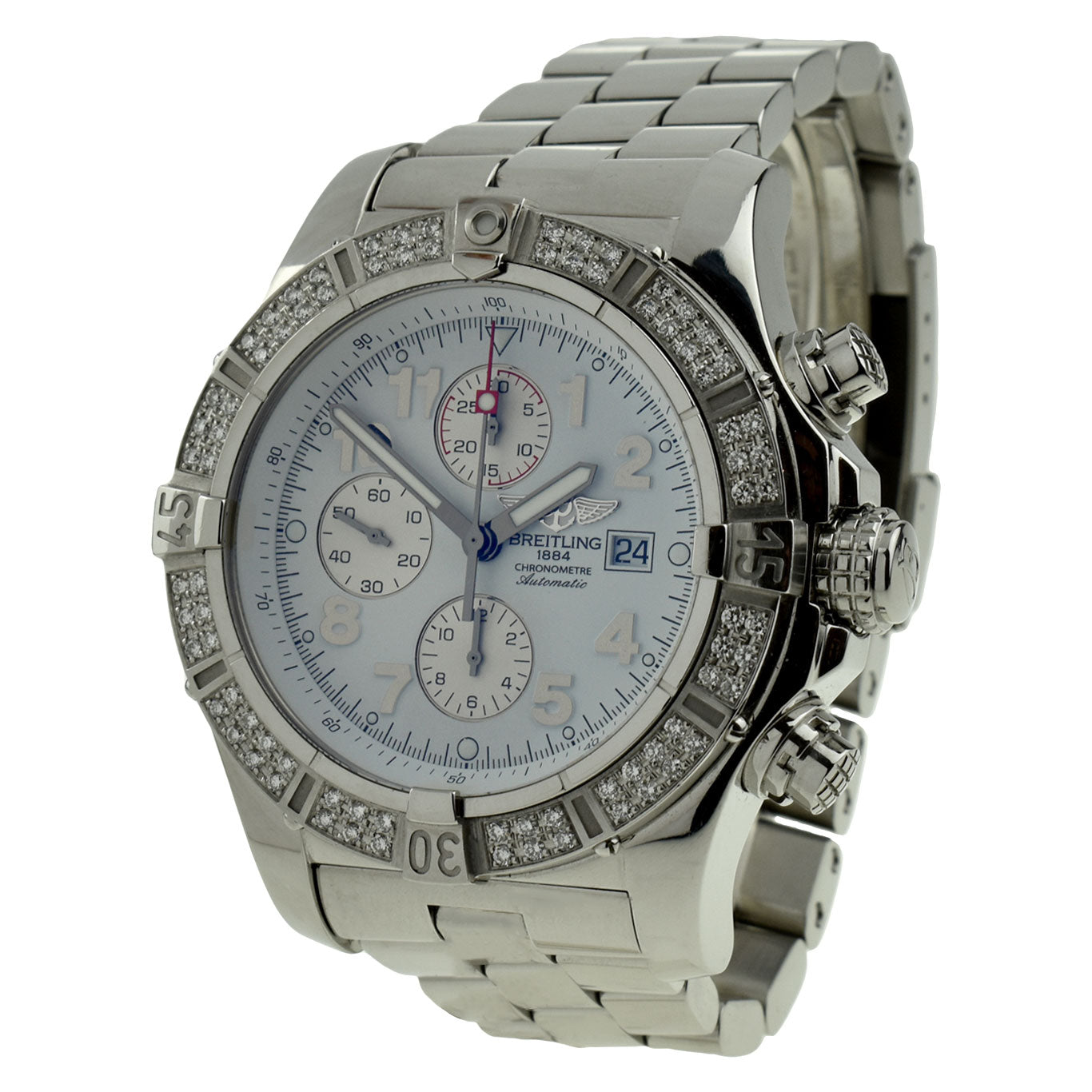 Breitling Super Avenger Diamond Bezel A13370