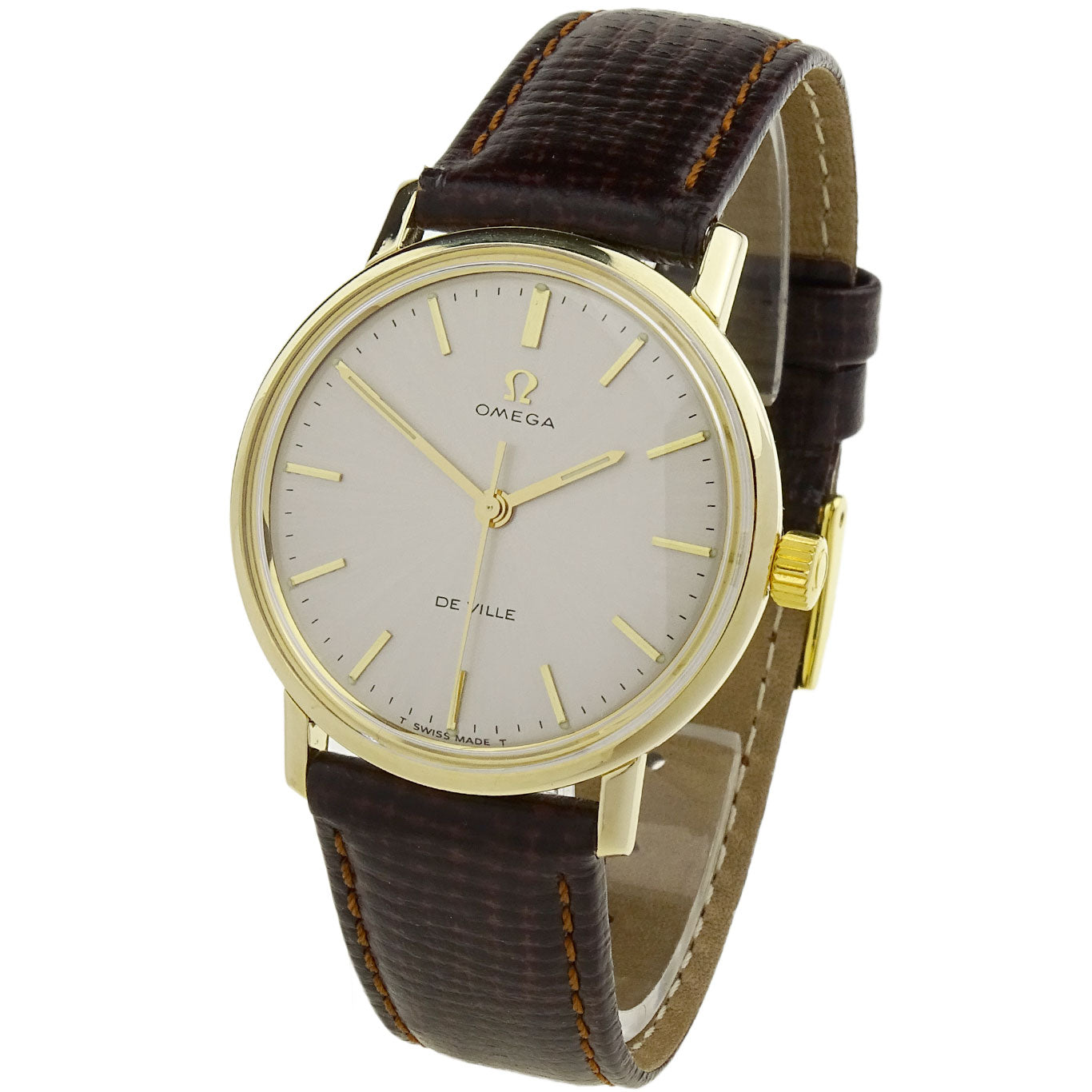 Omega De Ville 9ct Gold Mechanical