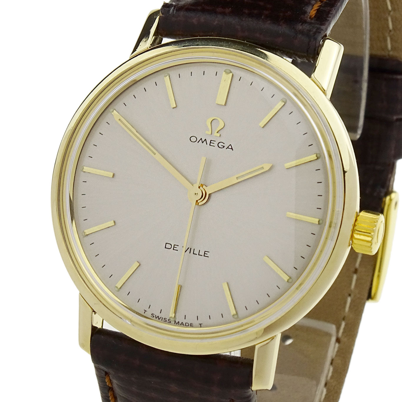 Omega De Ville 9ct Gold Mechanical