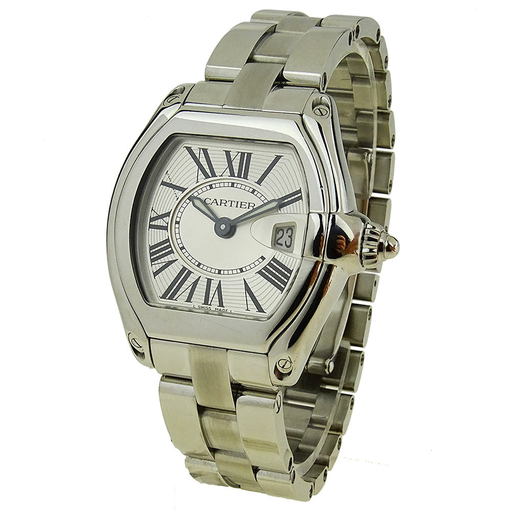 Cartier Lady Roadster Steel Quartz W62016V3