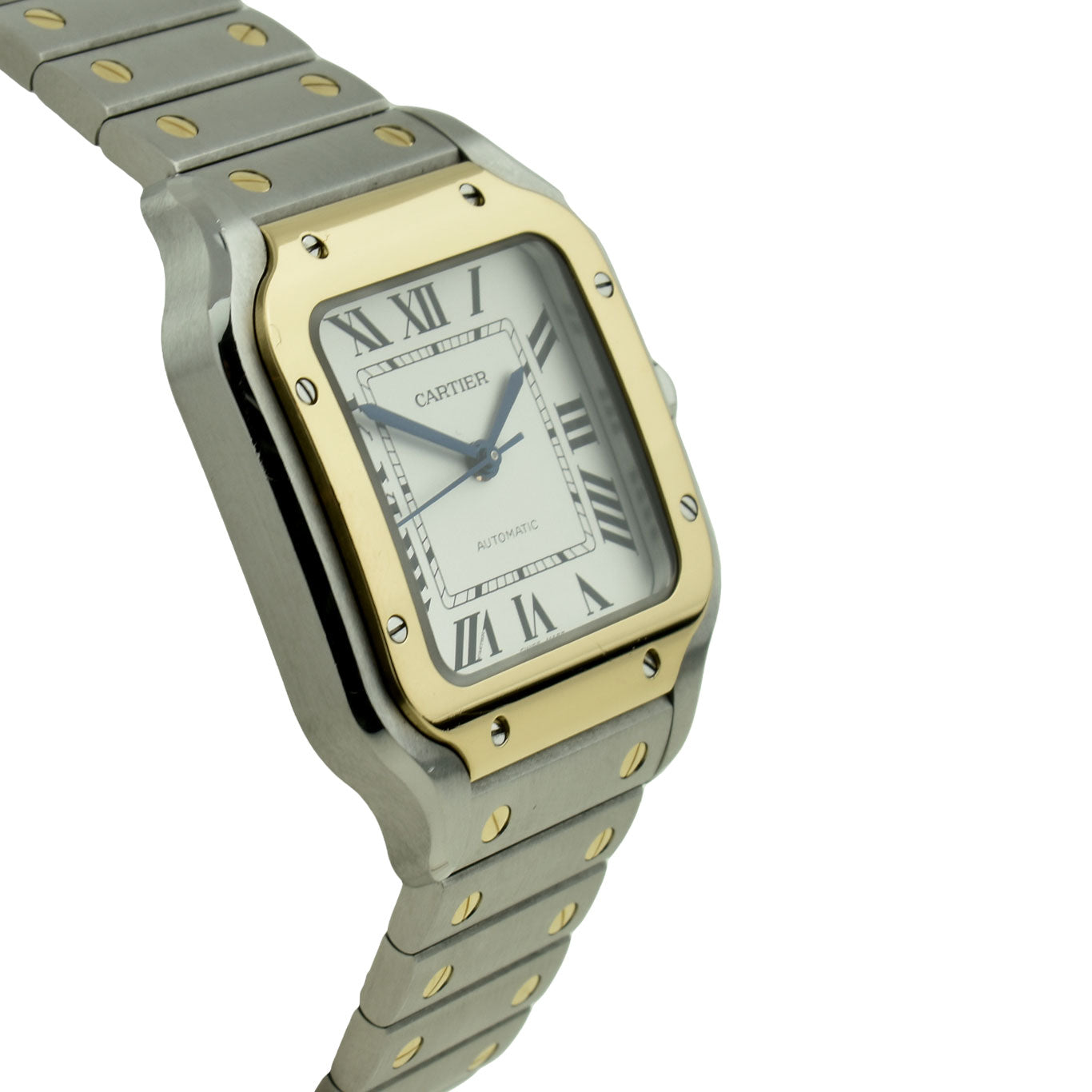 Cartier Santos De Cartier Medium Steel &amp; Gold W2SA0016