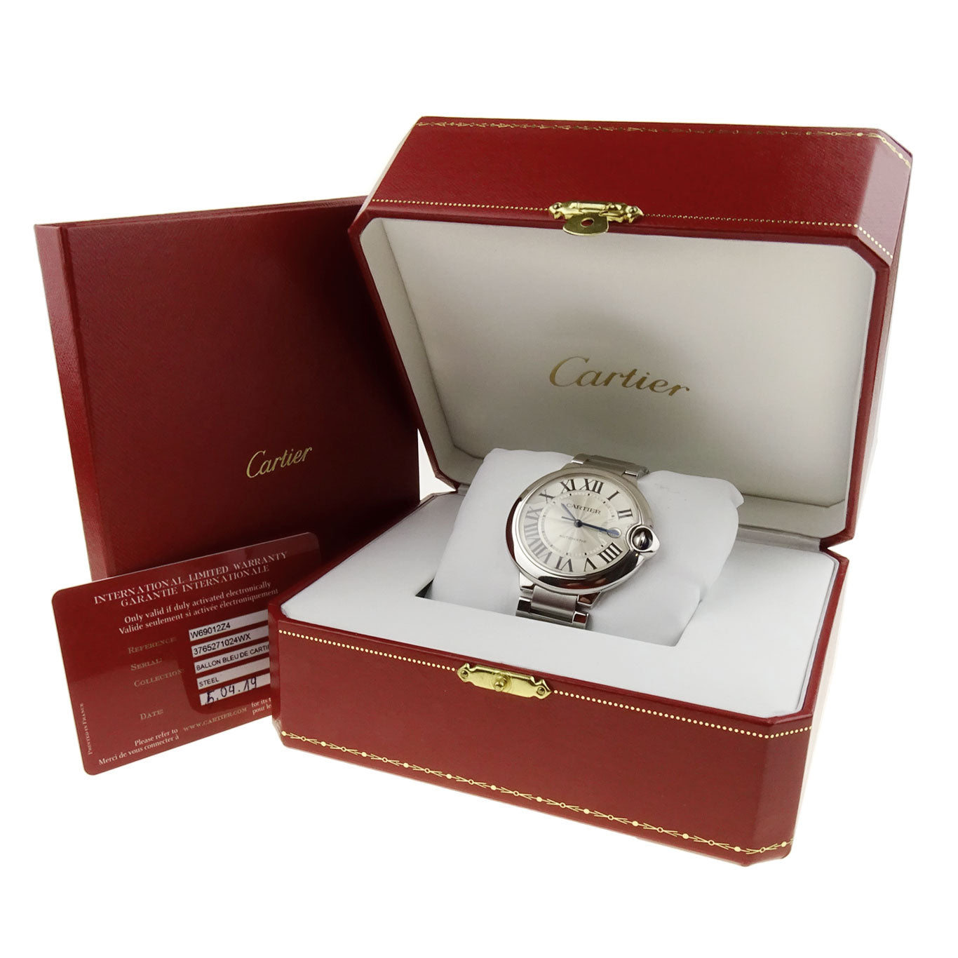 Cartier Ballon Bleu Automatic W69012Z4