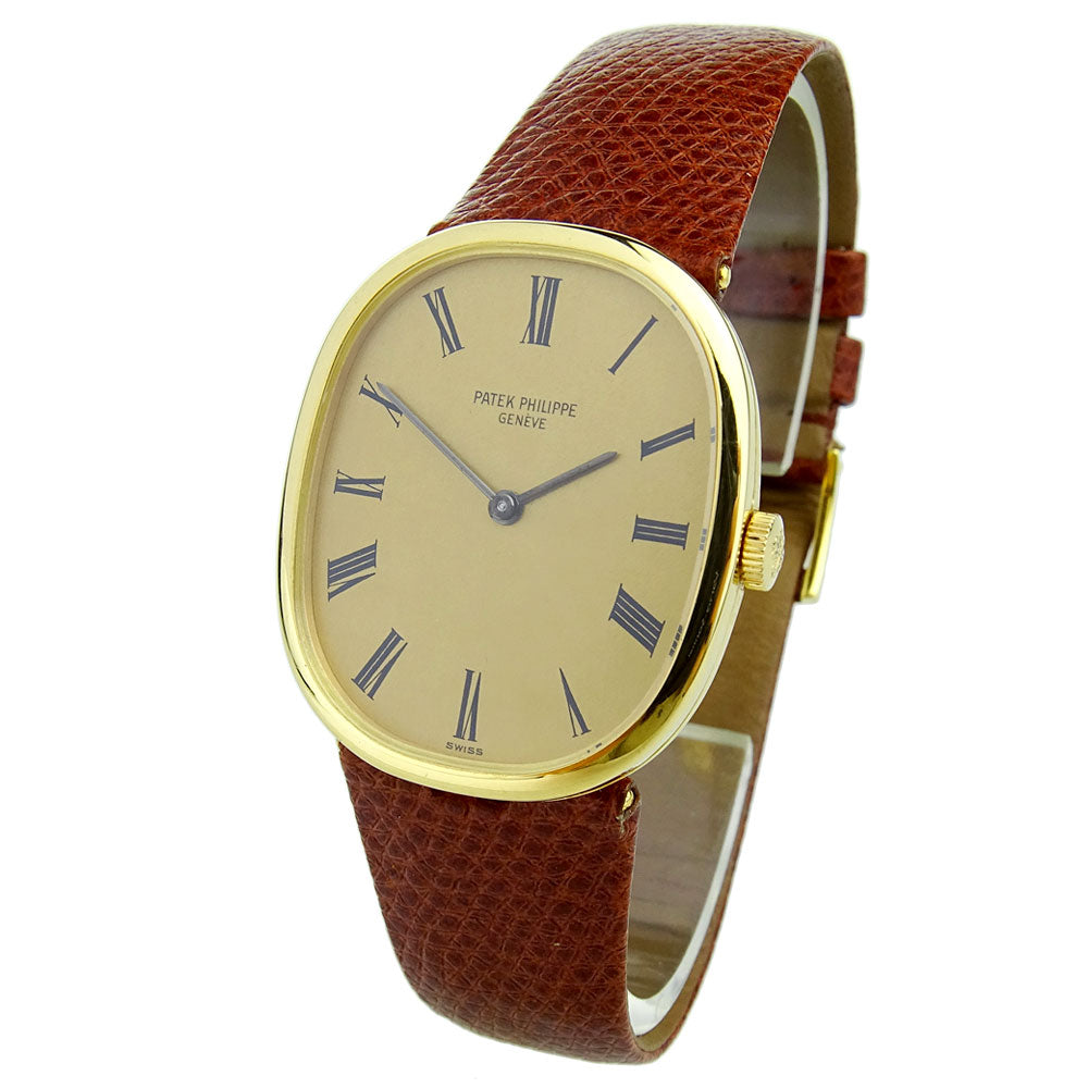 Patek Philippe 18k Golden Ellipse Mechanical
