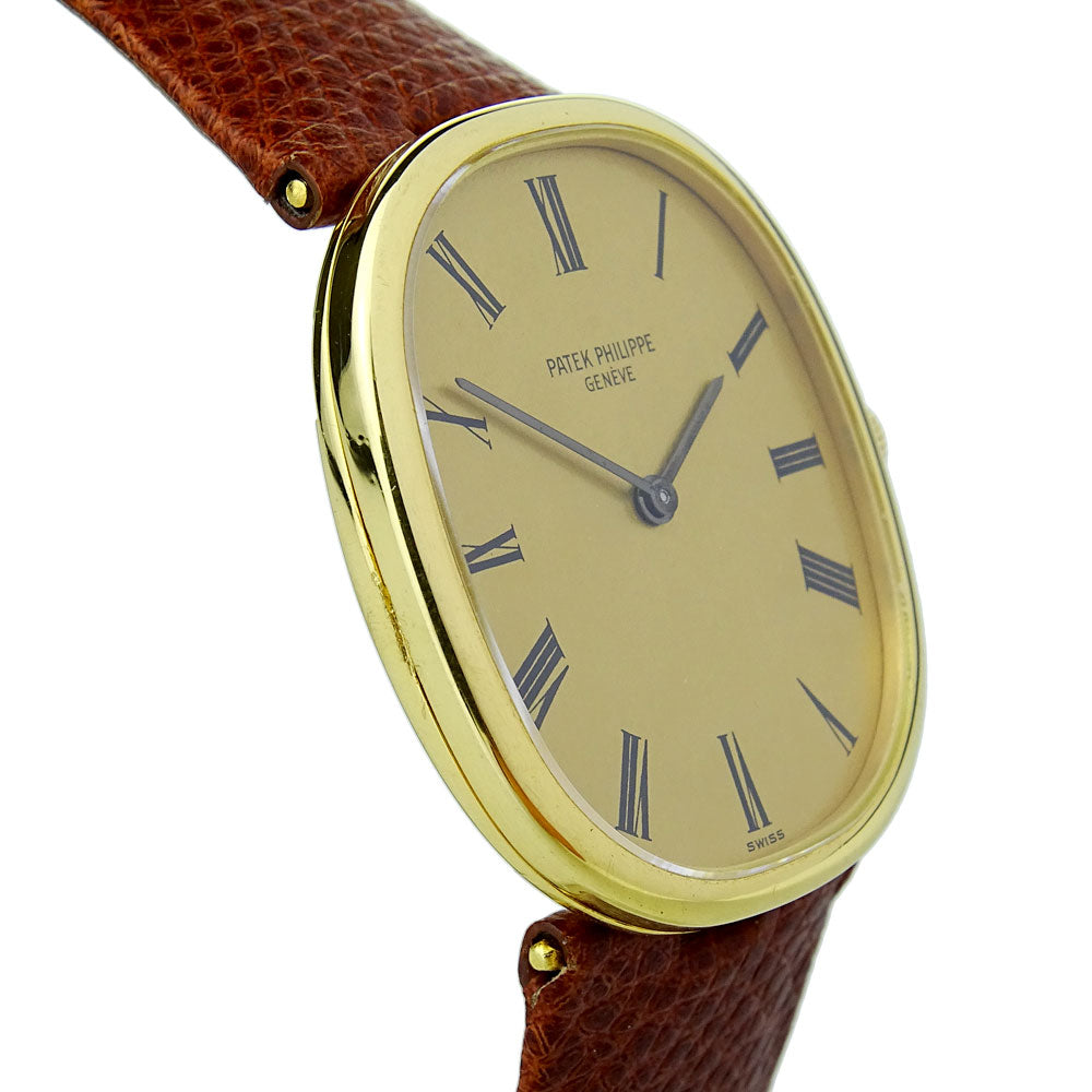 Patek Philippe 18k Golden Ellipse Mechanical