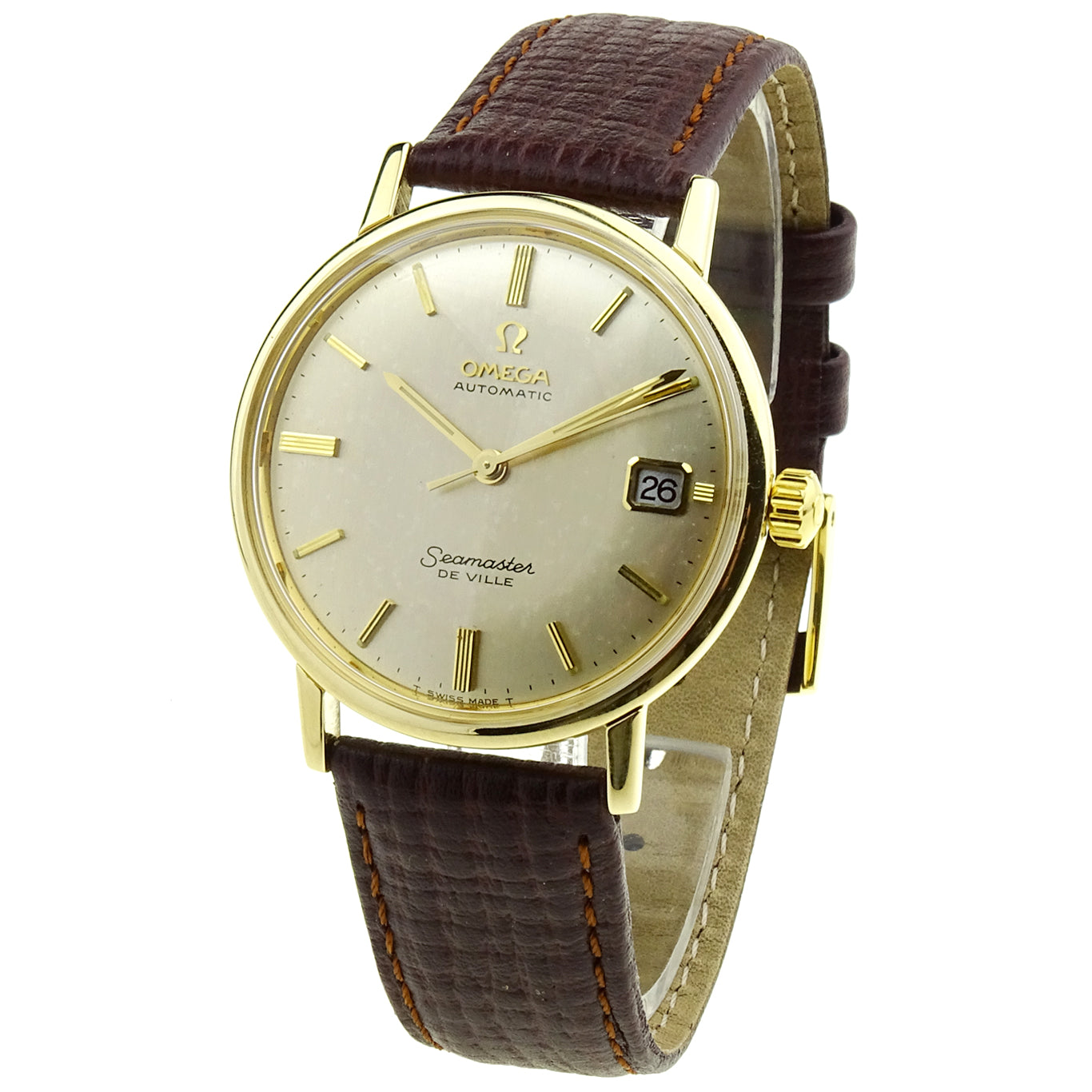 Omega Seamaster De Ville 9ct Gold Vintage Automatic