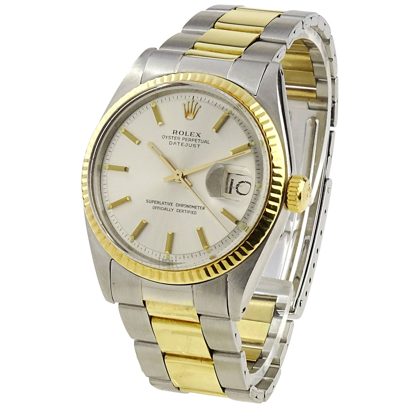 Rolex Datejust Steel and Gold 1601