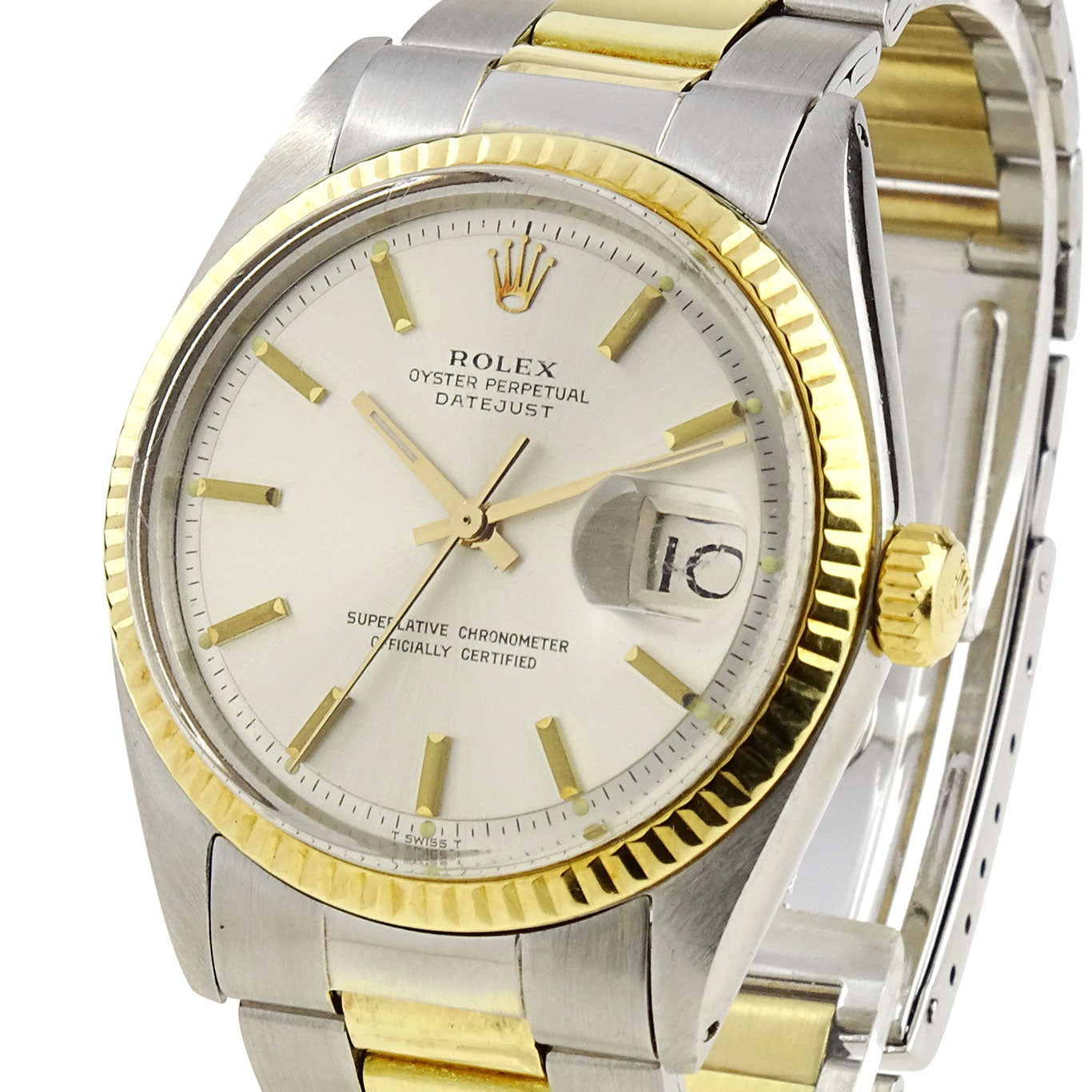 Rolex Datejust Steel and Gold 1601