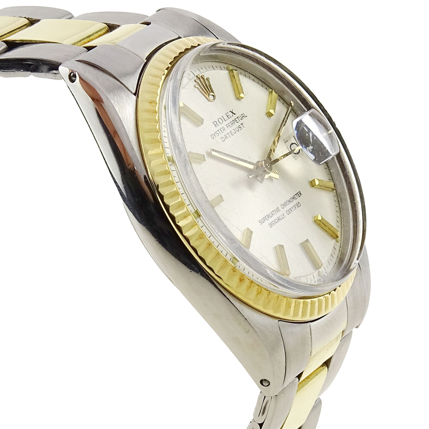 Rolex Datejust Steel and Gold 1601