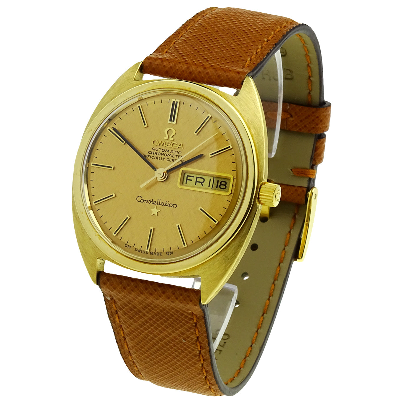 Omega Constellation Vintage 18k Gold Automatic