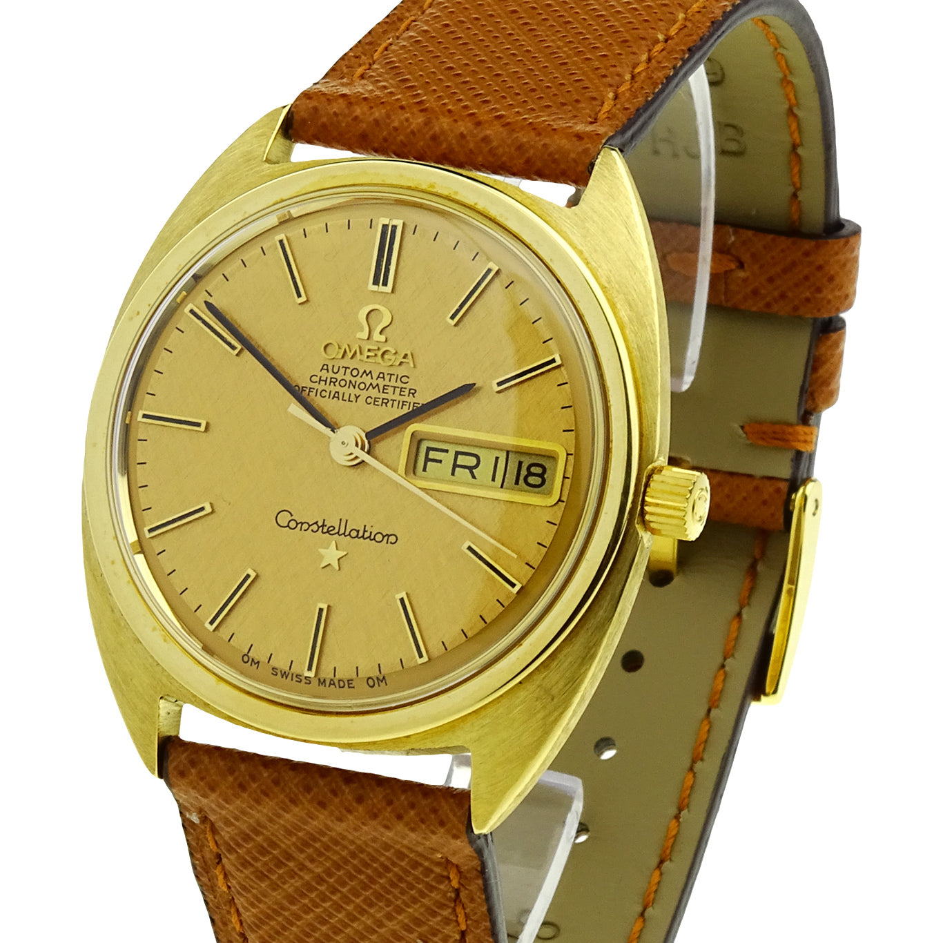Omega Constellation Vintage 18k Gold Automatic