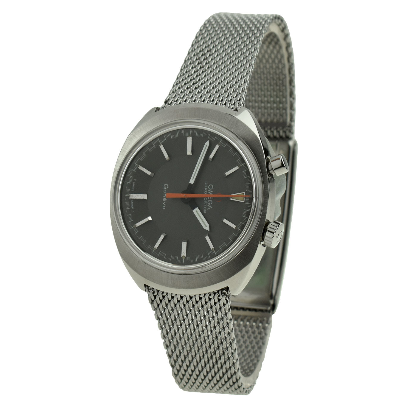 Omega Chronostop Geneve 'Driver' Mechanical Wristwatch