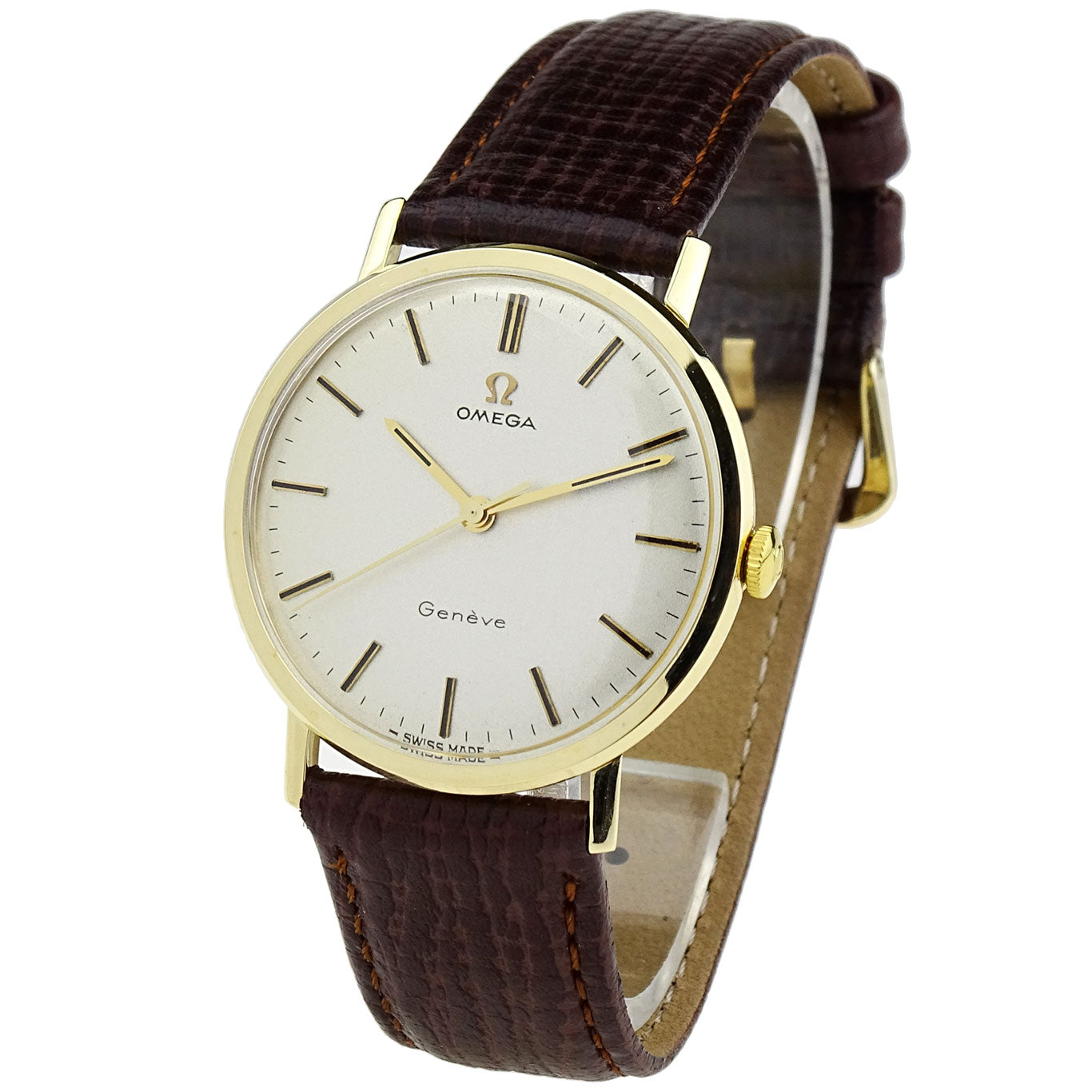 Omega Geneve 9ct Gold Vintage Mechanical