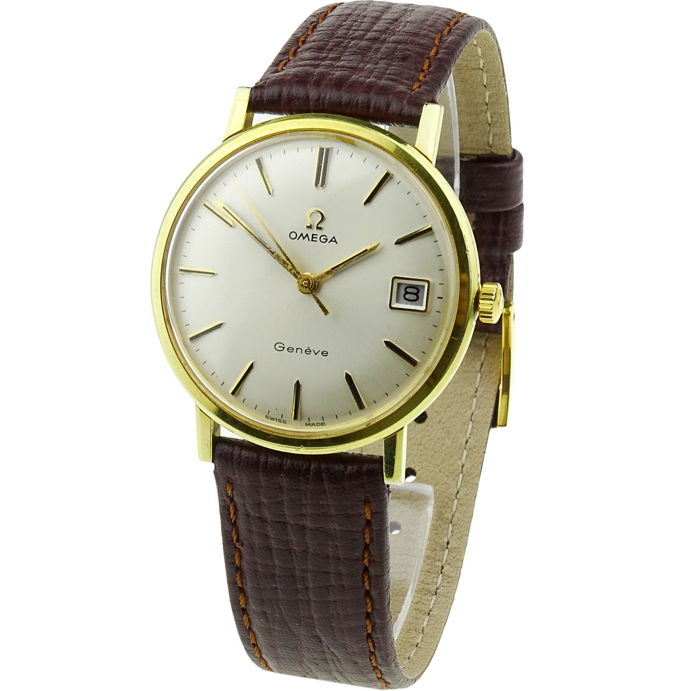Omega Geneve Vintage Gold Plate