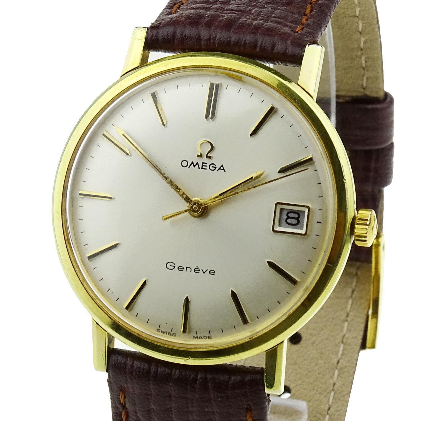 Omega Geneve Vintage Gold Plate