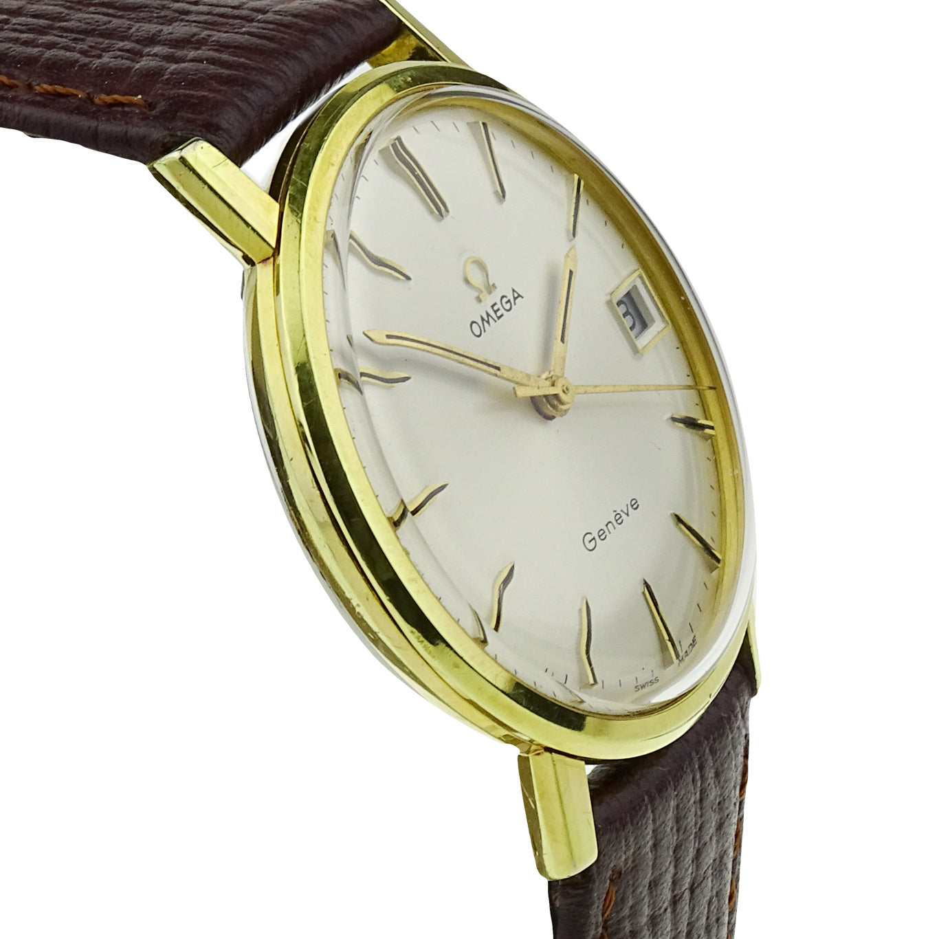 Omega Geneve Vintage Gold Plate