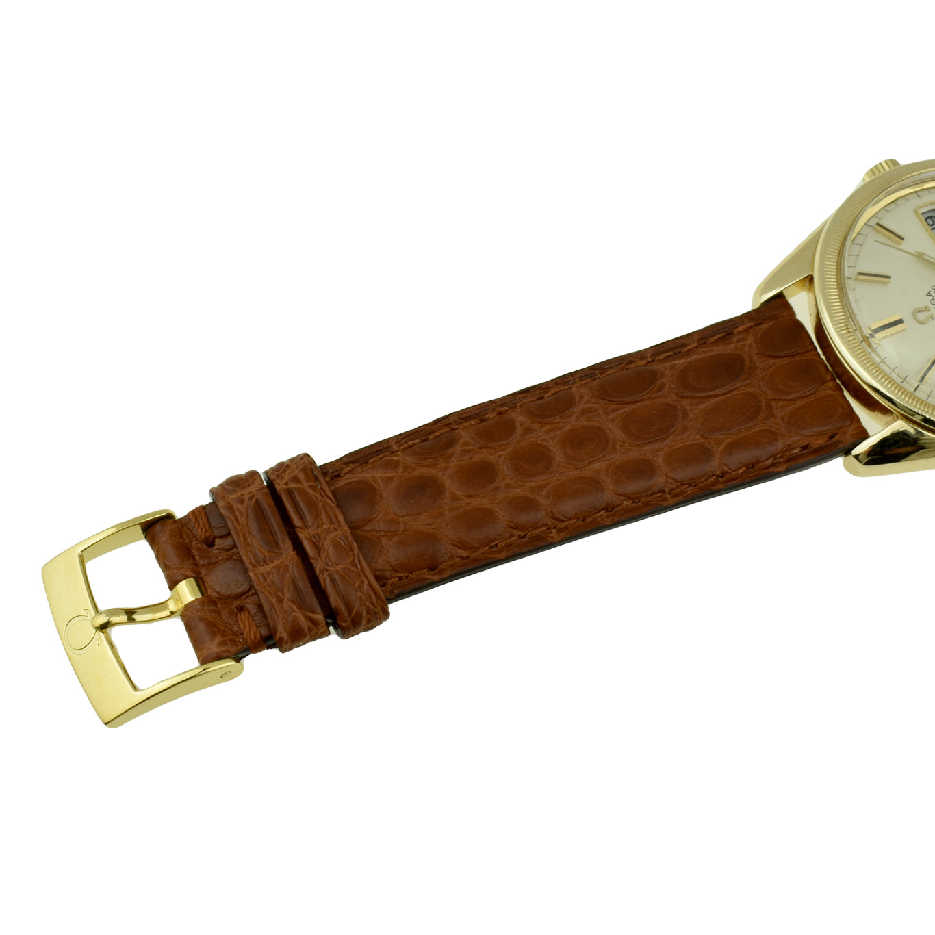 Omega Seamaster Day-Date 9ct Vintage Automatic Wristwatch