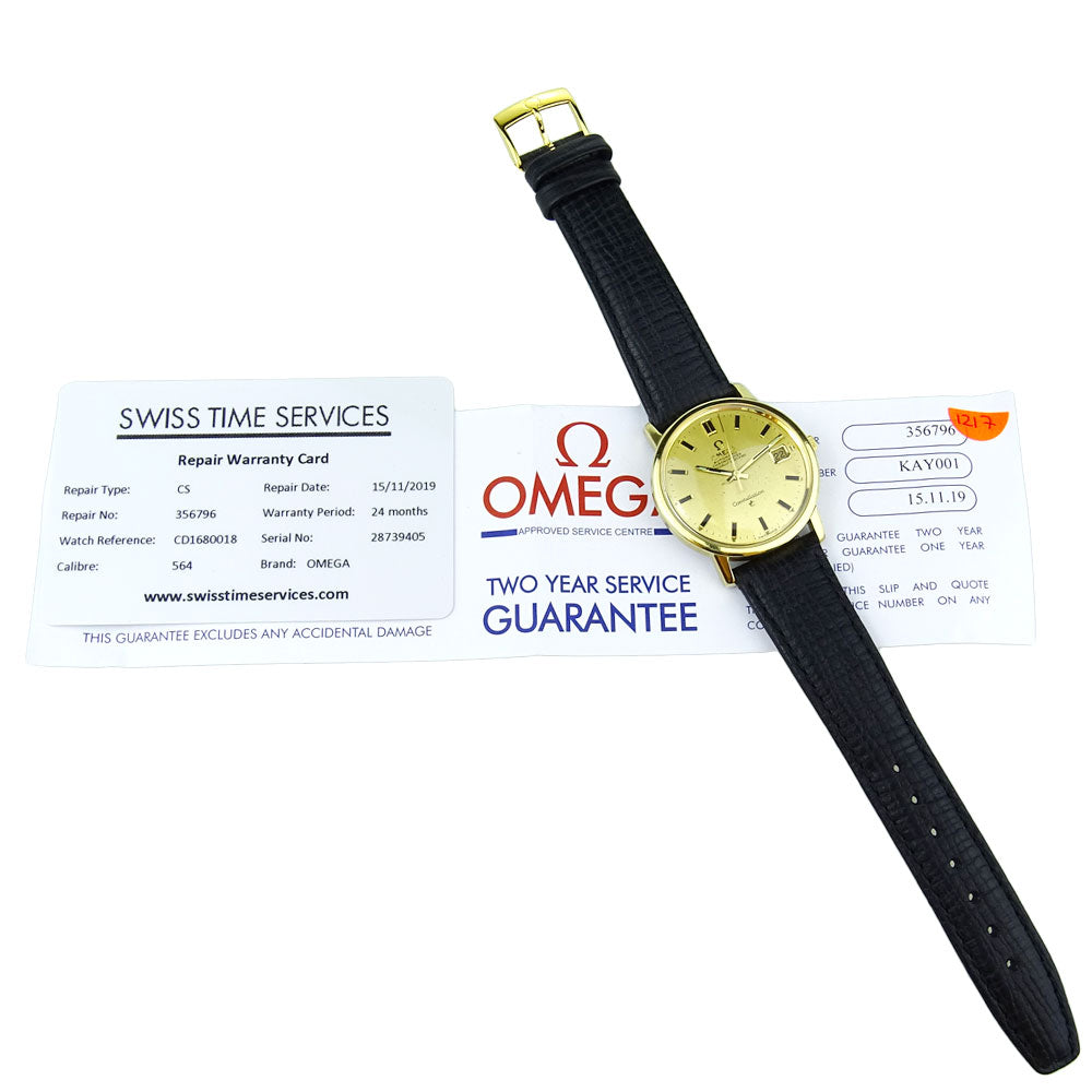 Omega Constellation Vintage Gold Cap Automatic