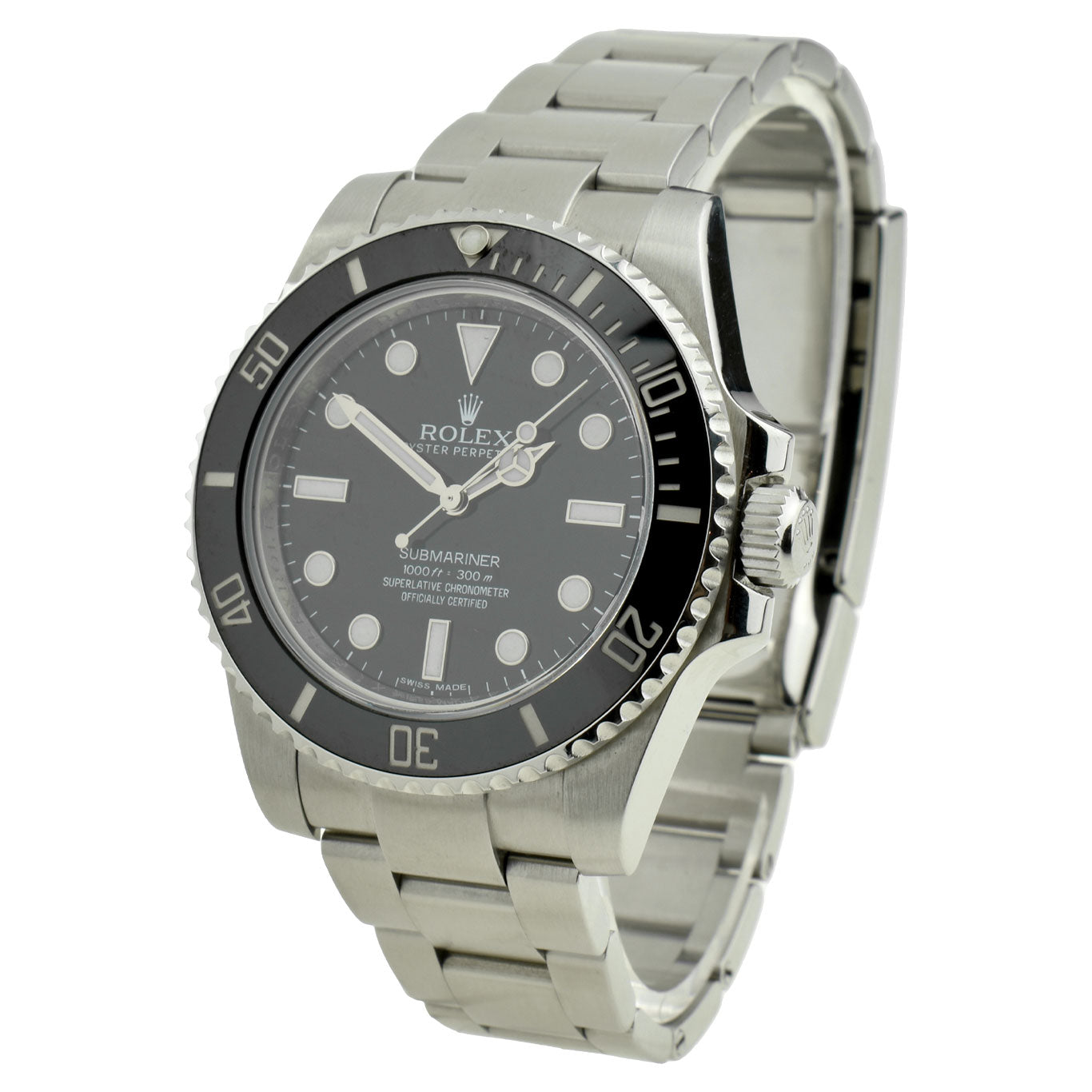 Rolex Submariner Non Date Oyster Perpetual 114060