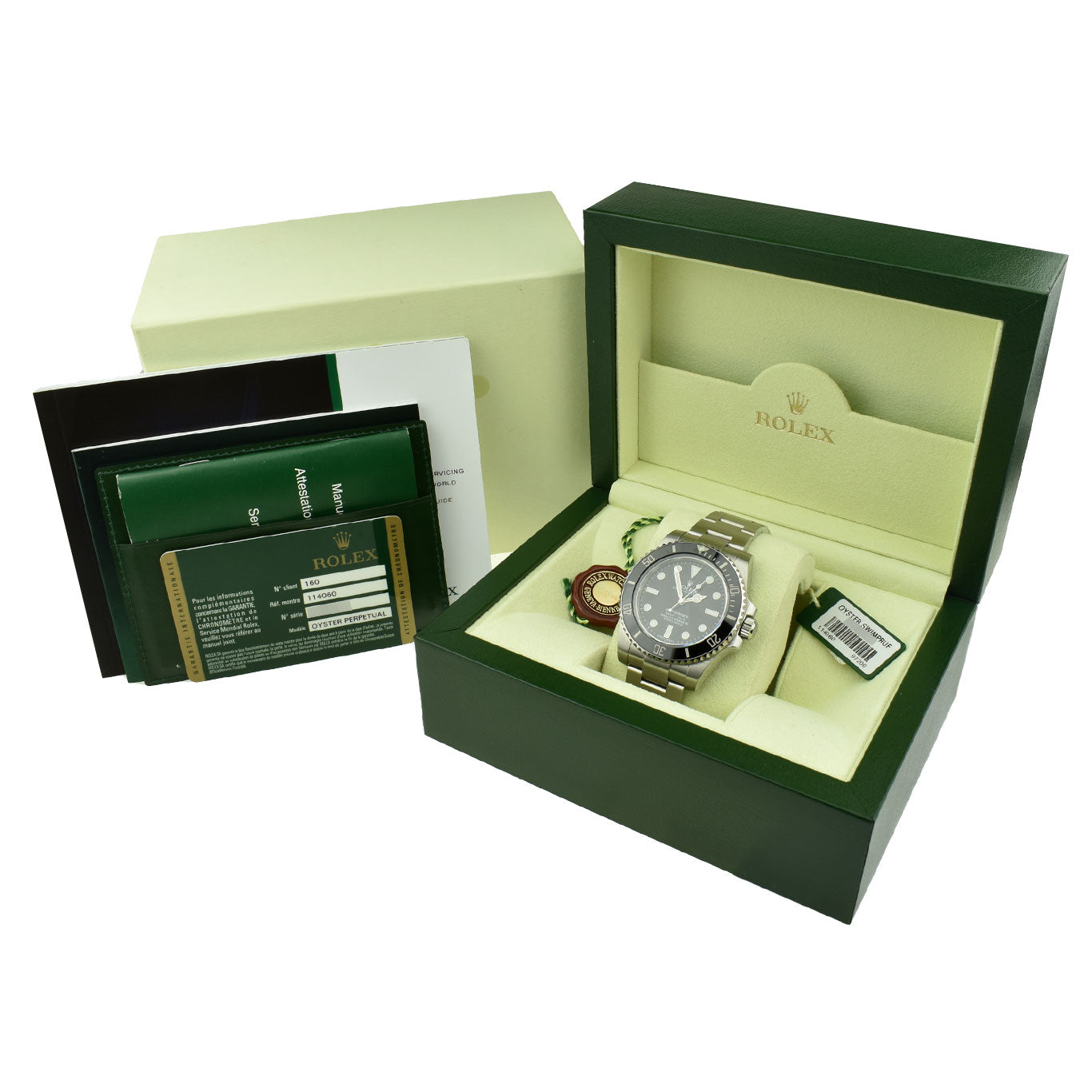 Rolex Submariner Non Date Oyster Perpetual 114060