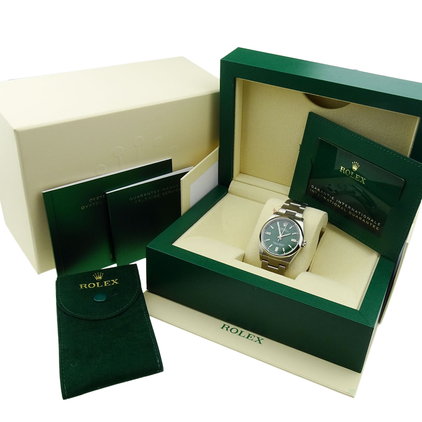 Rolex Oyster Perpetual 36 Green Dial 126000