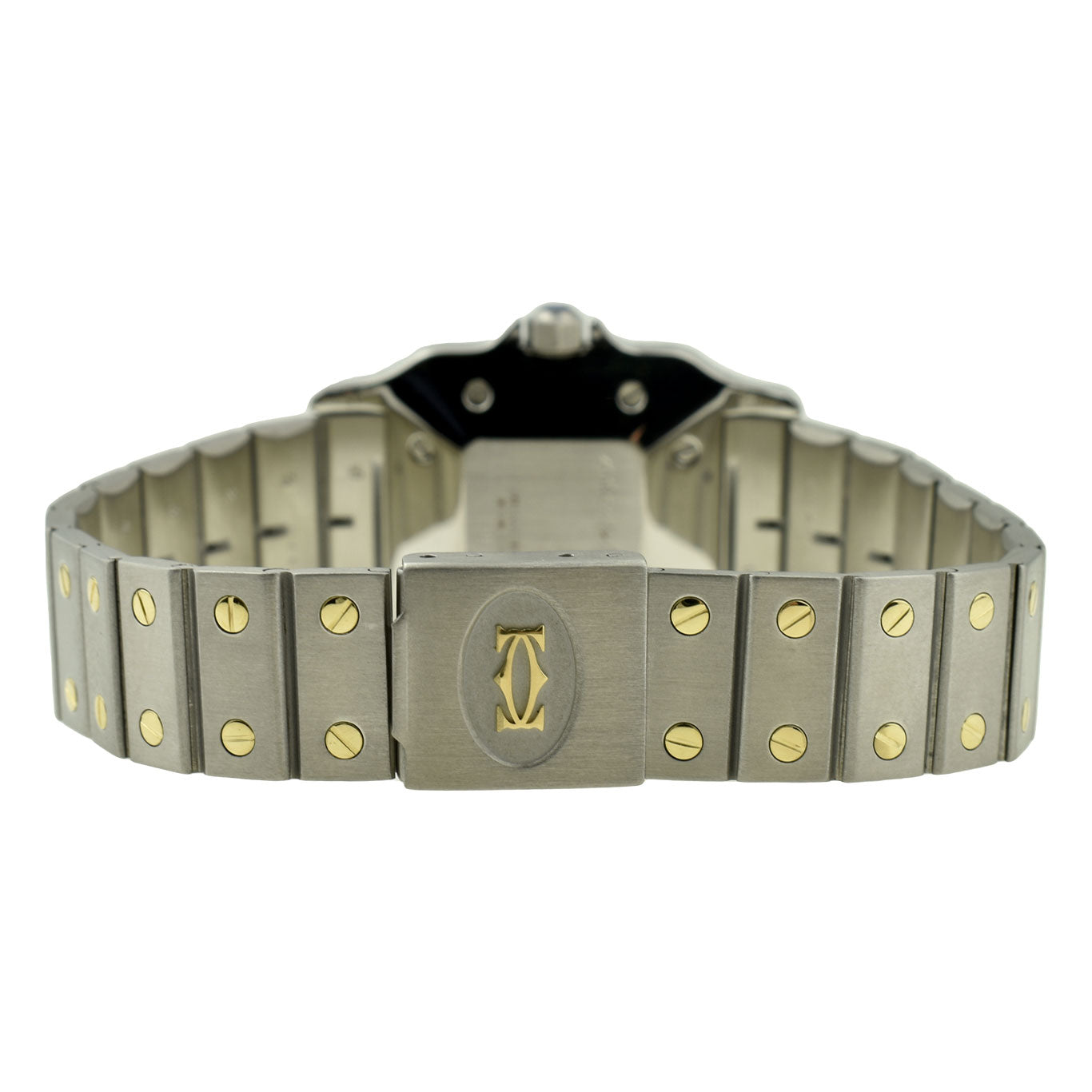 Cartier Santos Stainless Steel &amp; Gold Automatic 2961