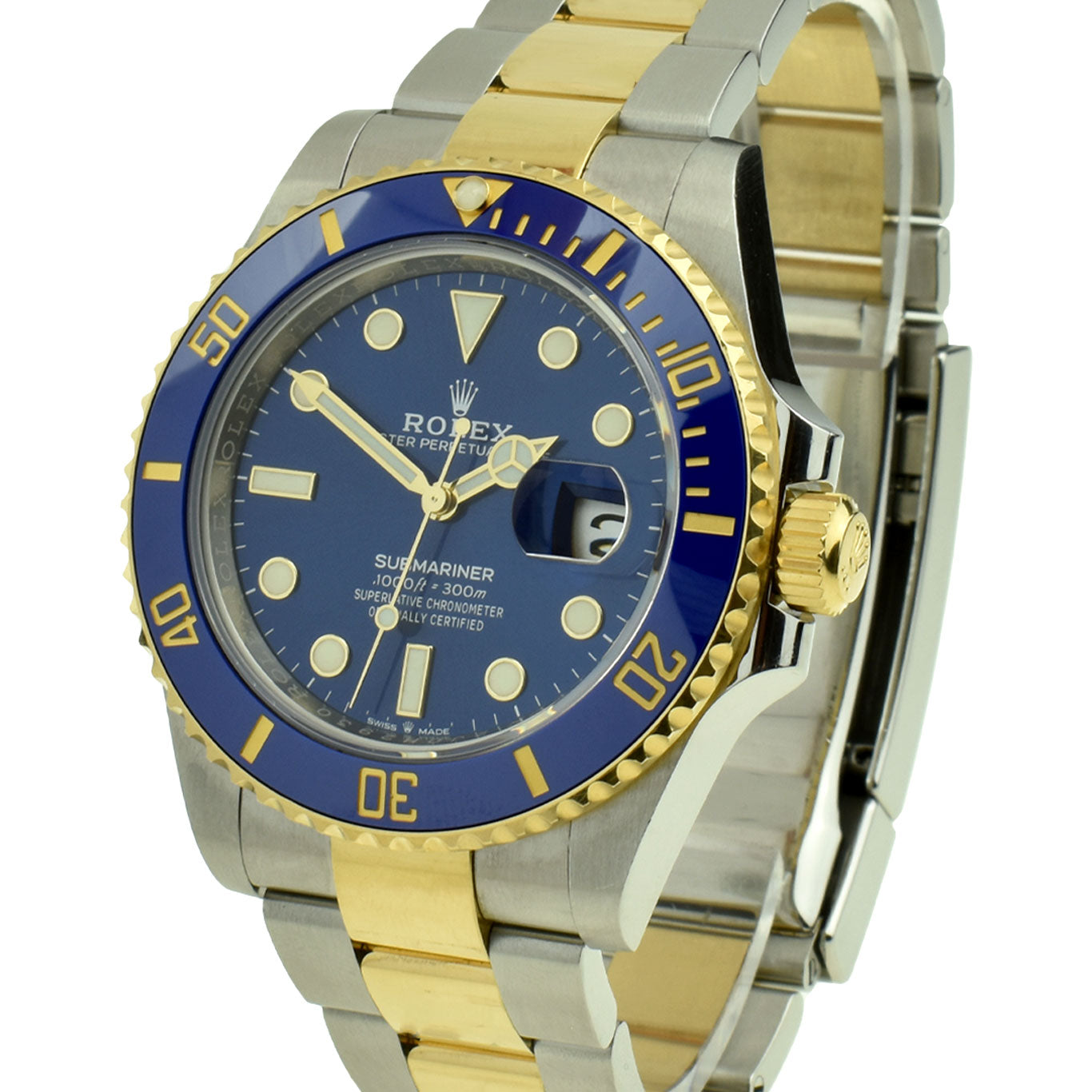 Rolex Submariner Date Oyster Perpetual Steel &amp; Gold 126613LB