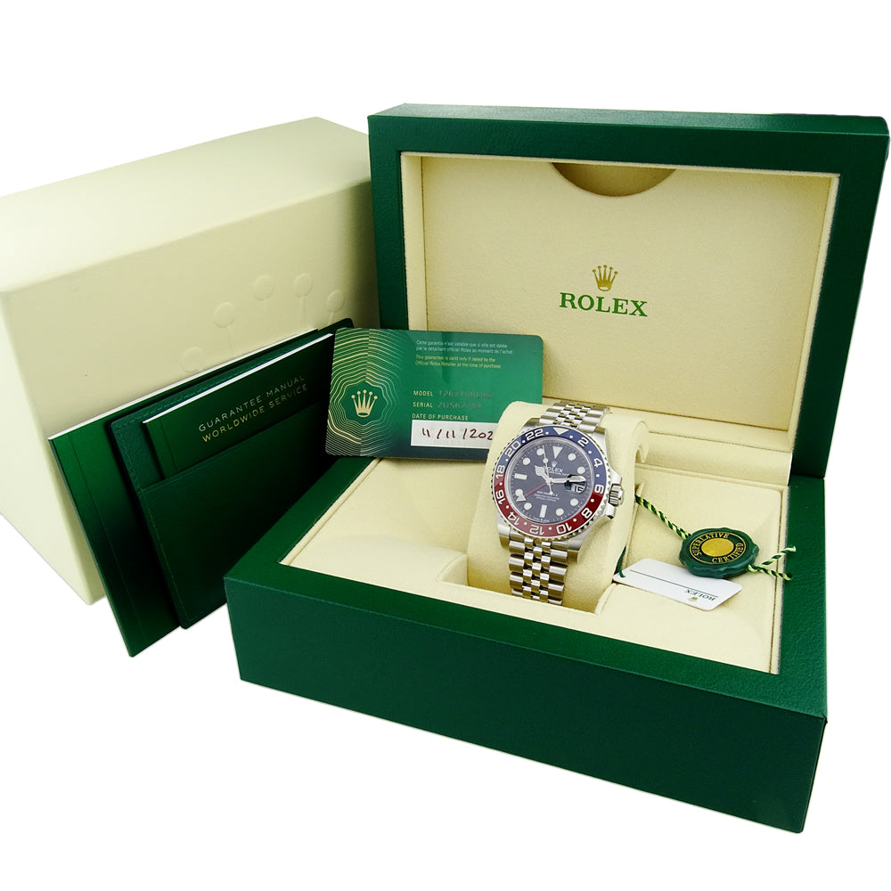Rolex GMT Master II 'Pepsi' 126710BLRO