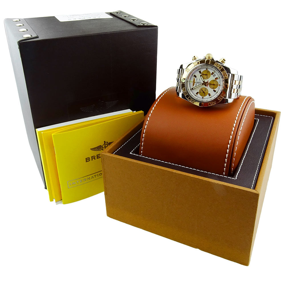 Breitling Chronomat 44 Steel and Rose Gold CB0110