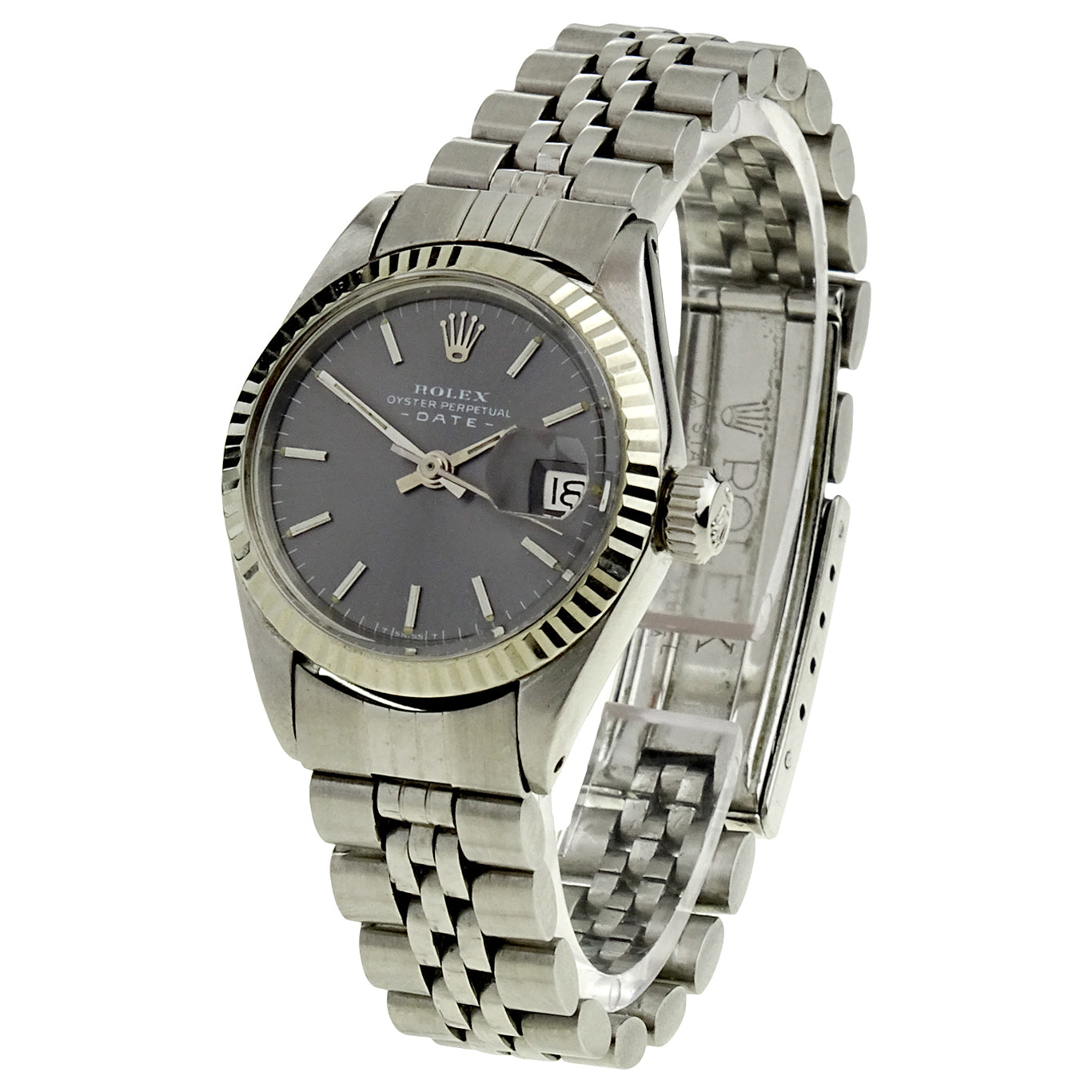 Rolex Lady Date Stainless Steel and White gold 6917 at Parkers Jewellers
