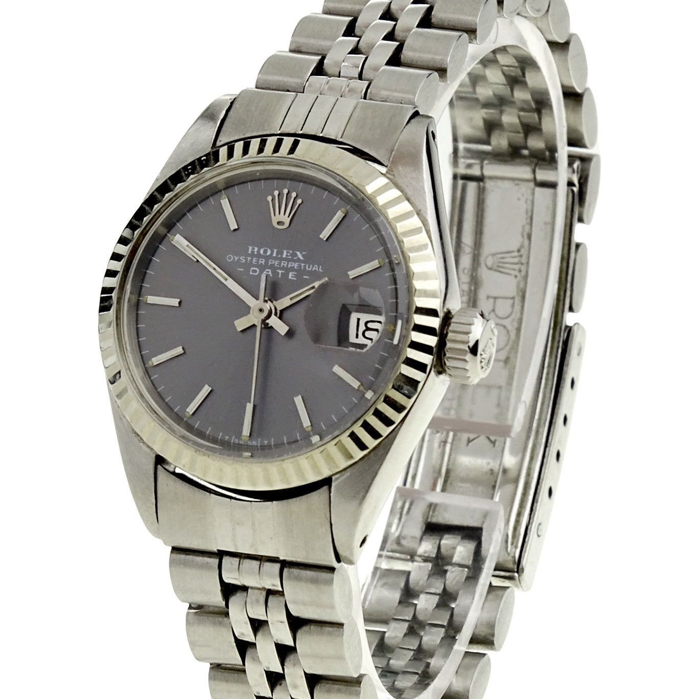 Rolex Lady Date Stainless Steel and White gold 6917