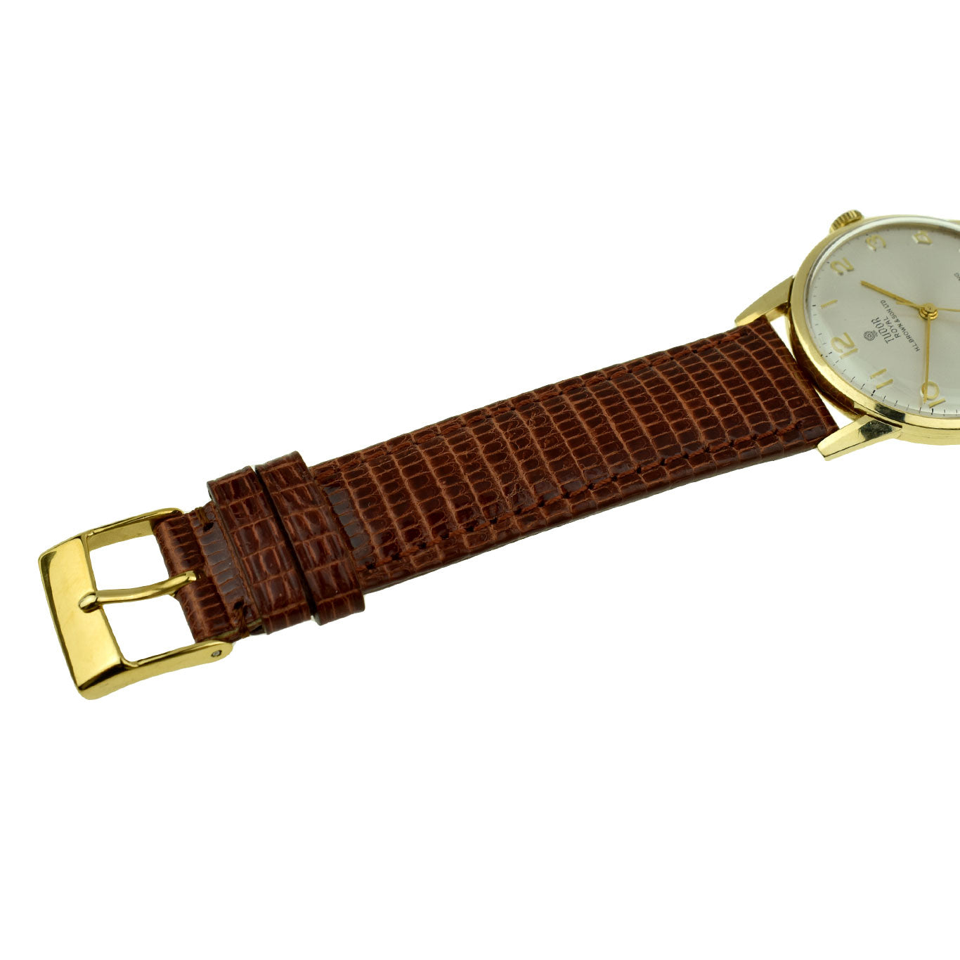 Tudor Royal Shock Resisting Vintage 9ct Gold Wristwatch
