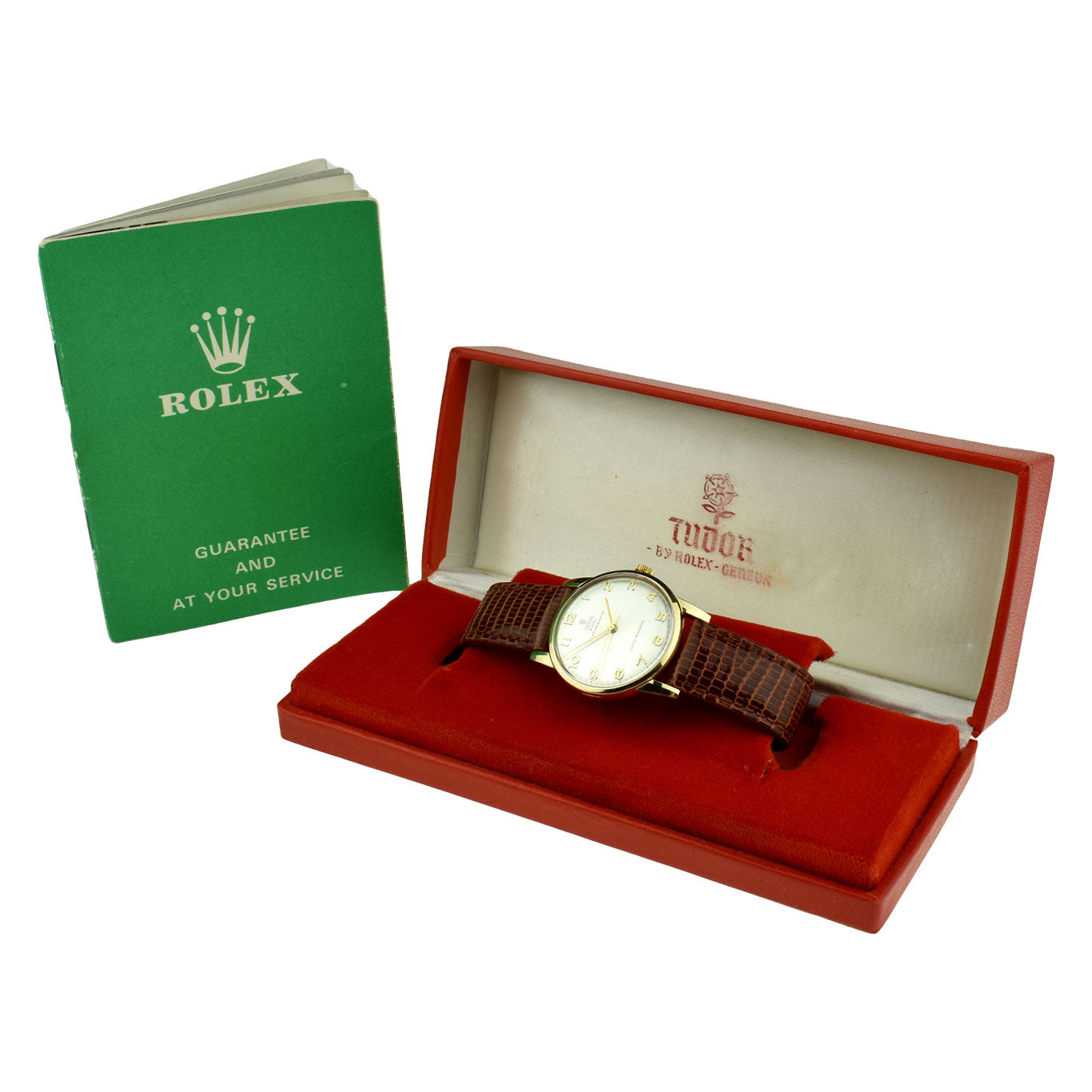 Tudor Royal Shock Resisting Vintage 9ct Gold Wristwatch