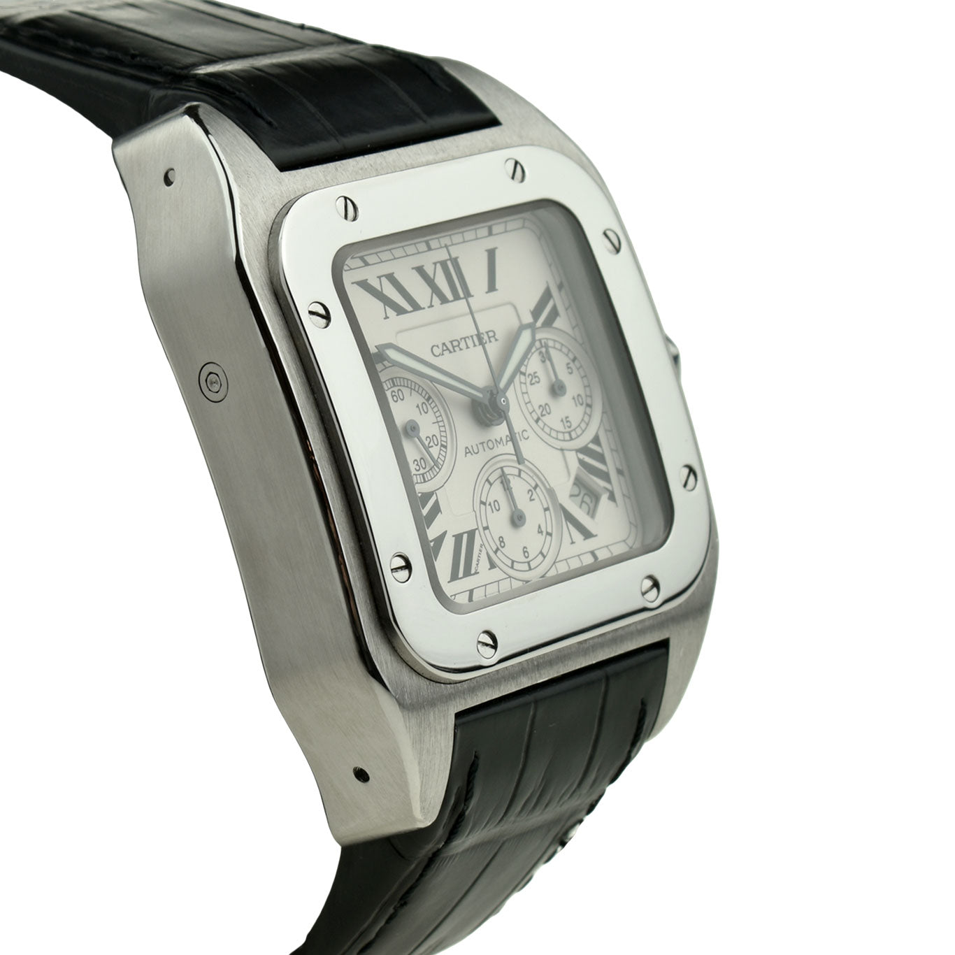 Cartier Santos 100 XL Chronograph W20090X8