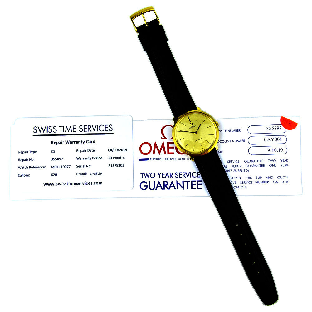 Omega De Ville Gold Plate Vintage