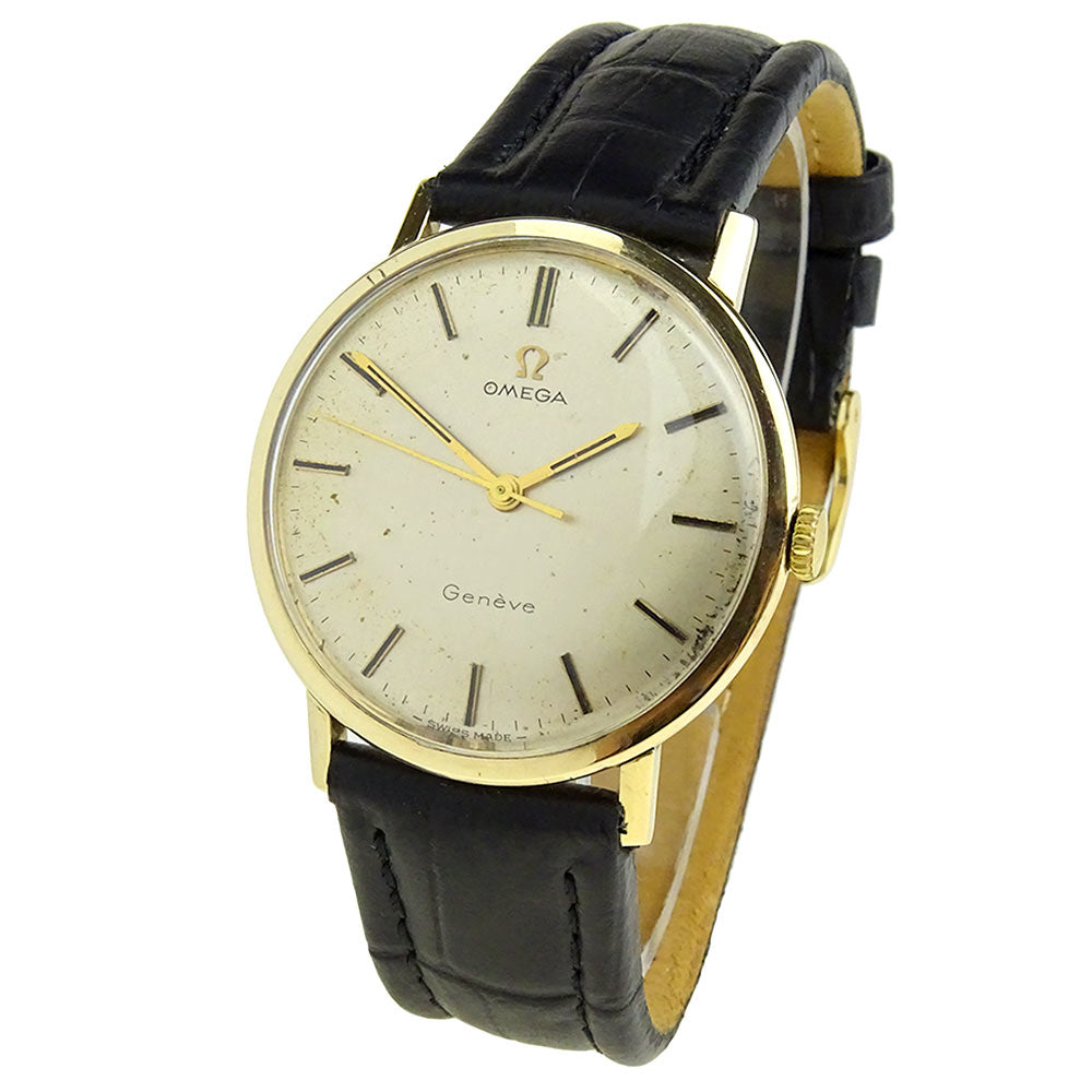Omega Geneve Vintage 9ct Gold Mechanical