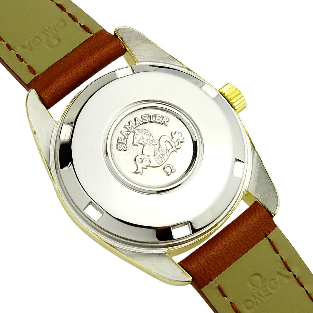 Omega Lady Seamaster Gold Cap Vintage