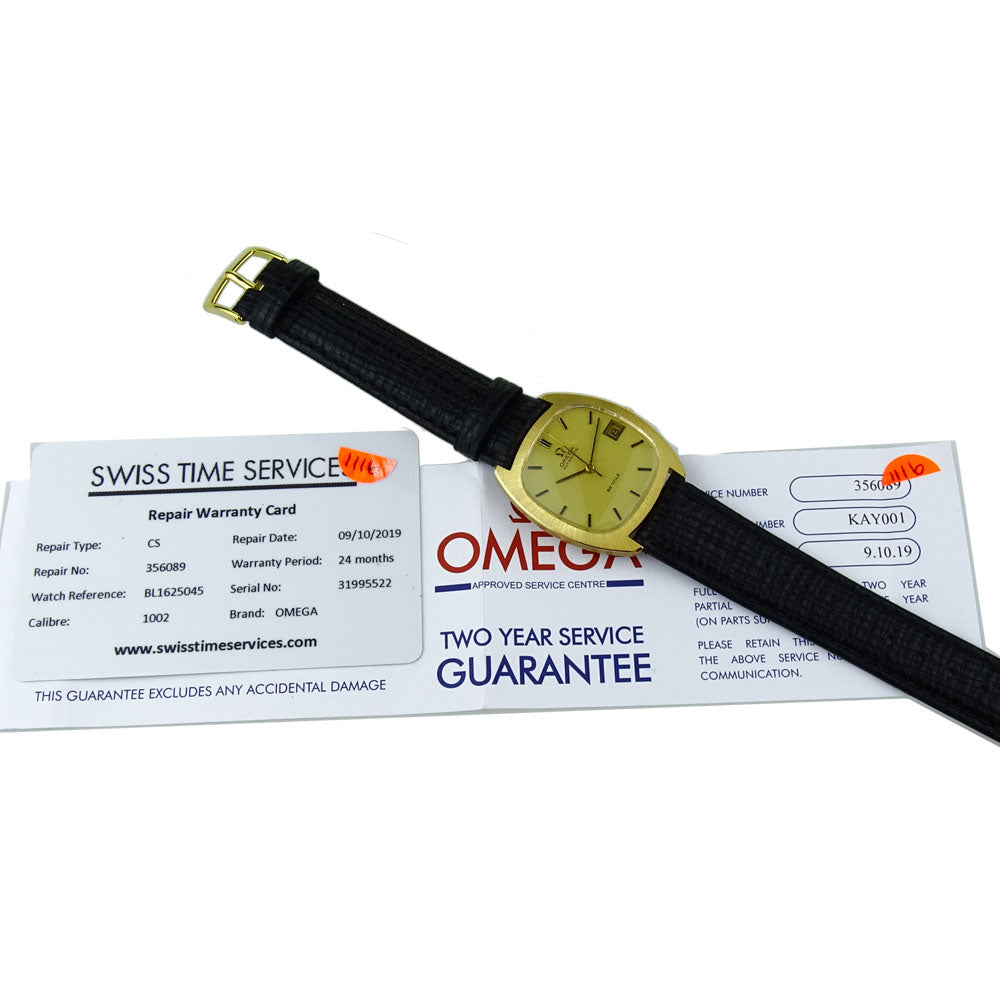 Omega De Ville 9ct Gold Vintage Automatic