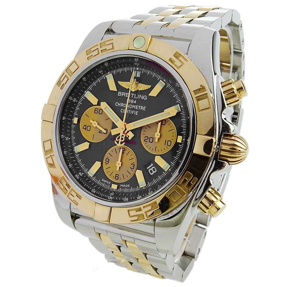 Breitling Chronomat 44 Steel and Rose Gold CB0110