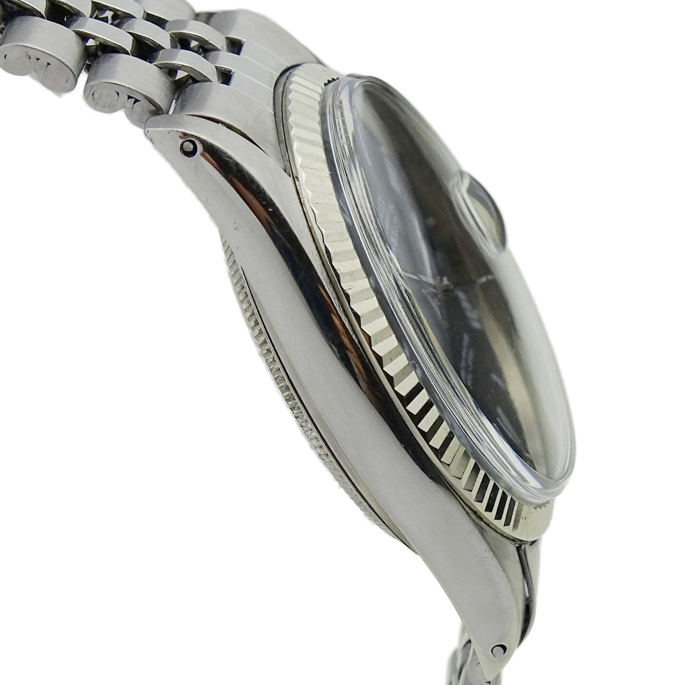 Rolex Datejust Steel and White Gold 'Buckley' Dial 1601