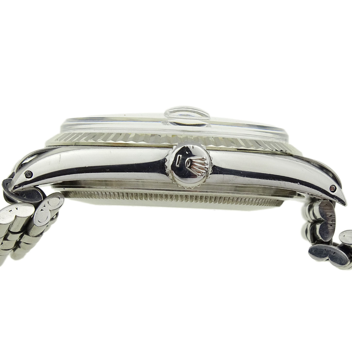 Rolex Datejust Steel and White Gold 'Buckley' Dial 1601