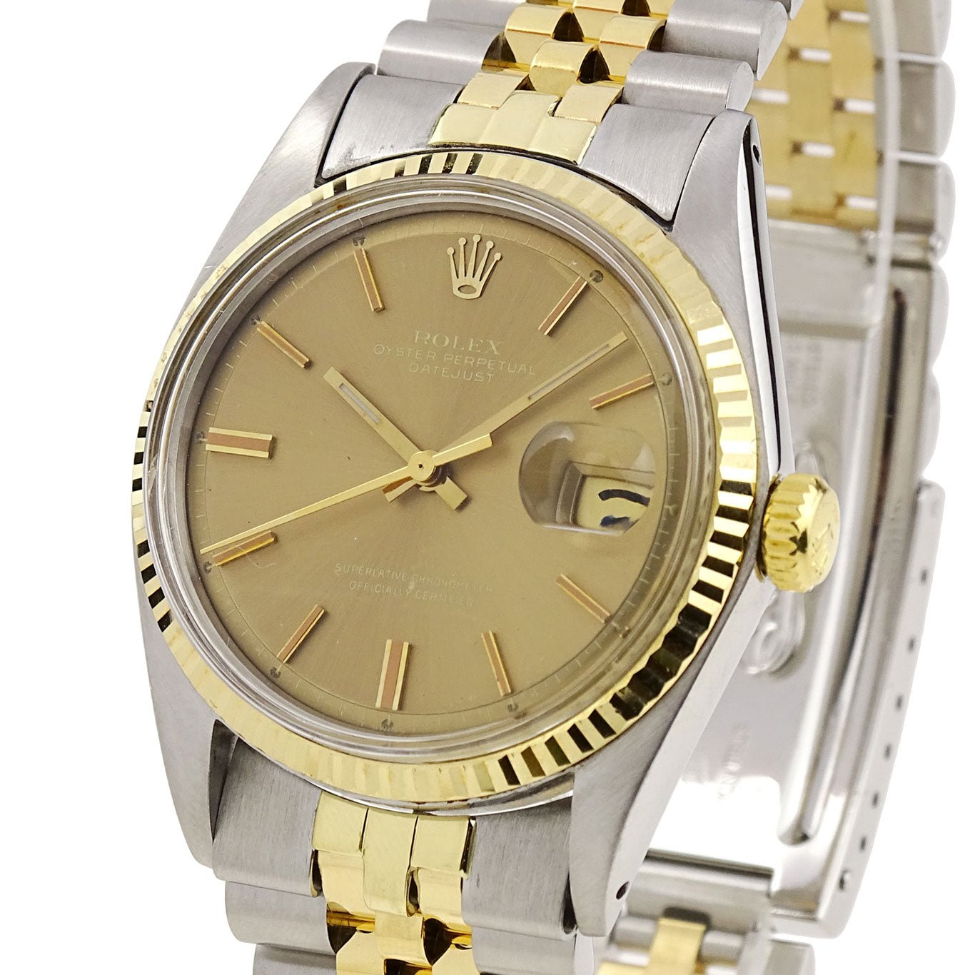 Rolex Datejust Steel and Gold 1601