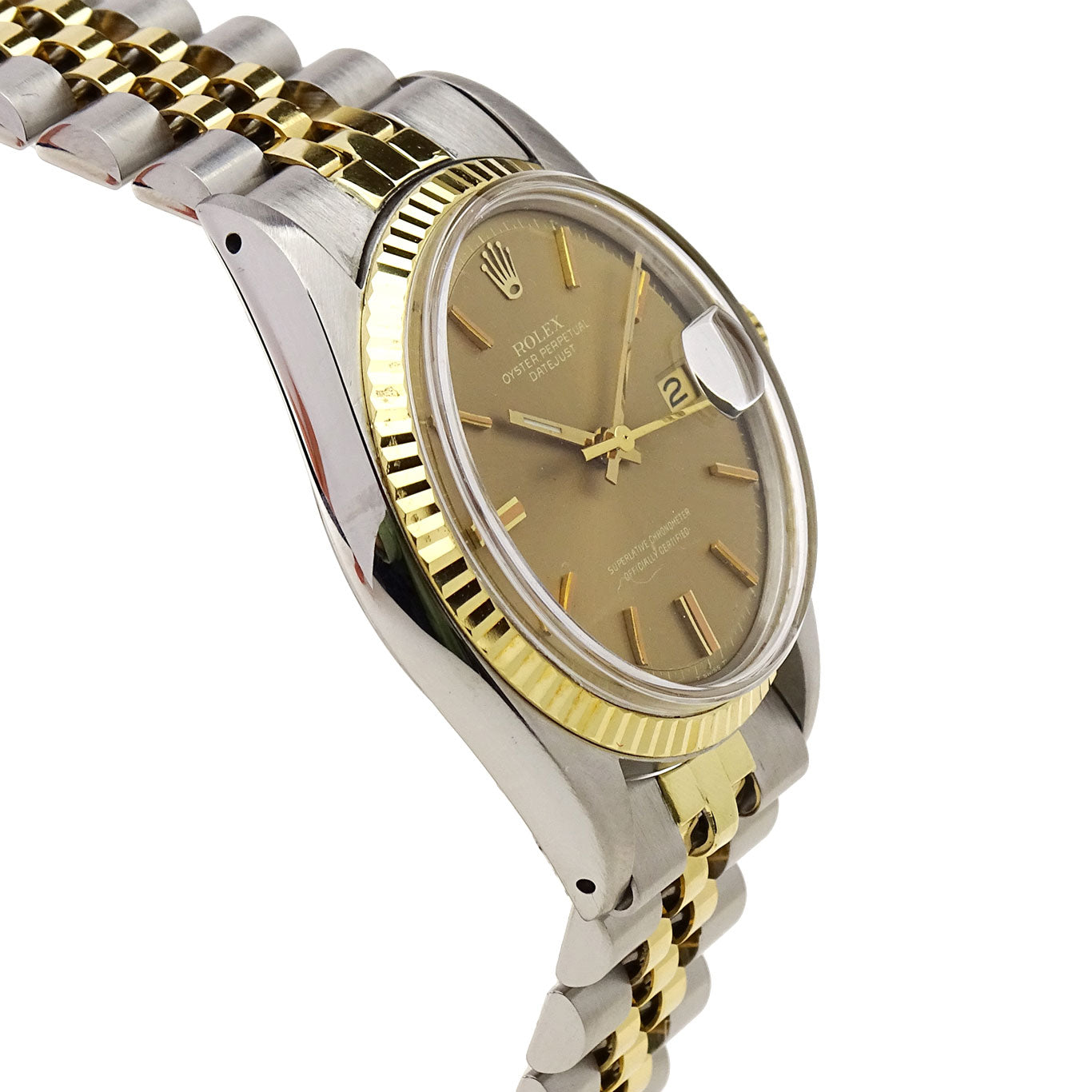 Rolex Datejust Steel and Gold 1601