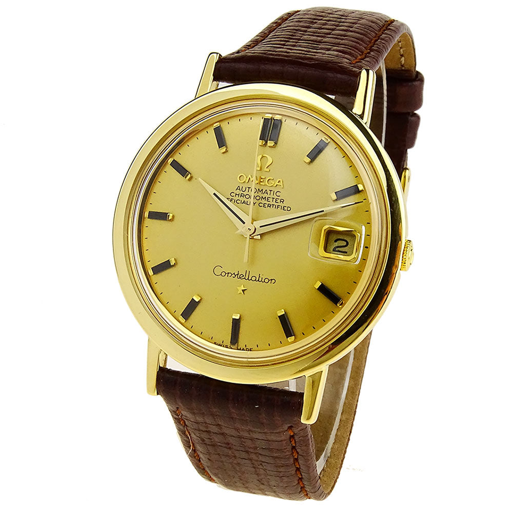 Omega Constellation 18k Gold Vintage Automatic