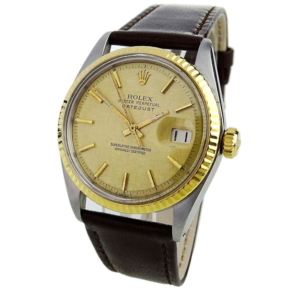Rolex Datejust Oyster Perpetual Steel &amp; Gold 1601