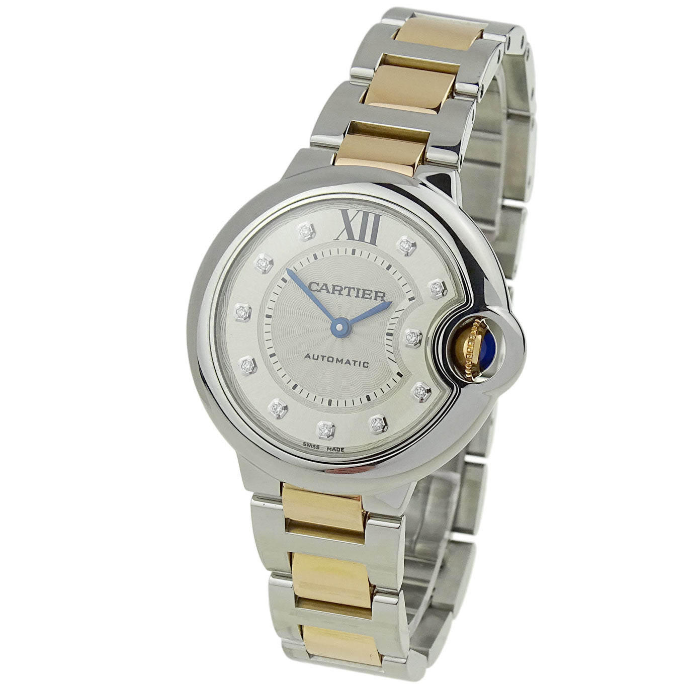 Cartier Ballon Bleu Steel &amp; Rose Gold WE902061