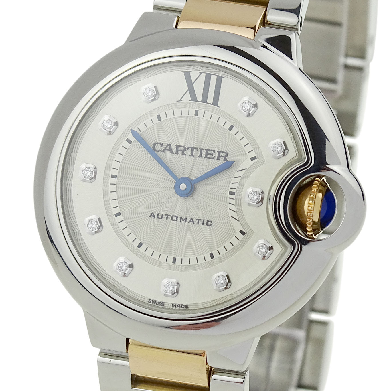 Cartier Ballon Bleu Steel &amp; Rose Gold WE902061