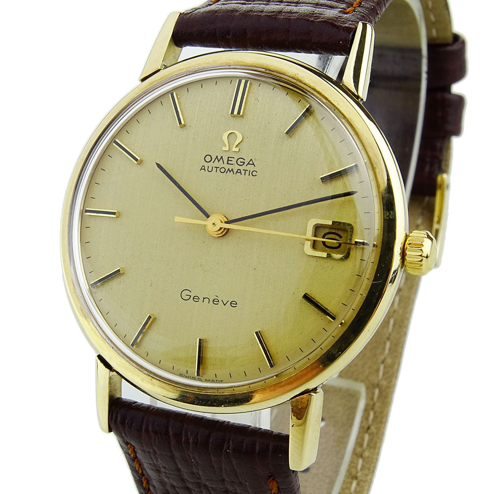 Omega Geneve Vintage 9ct Gold Automatic