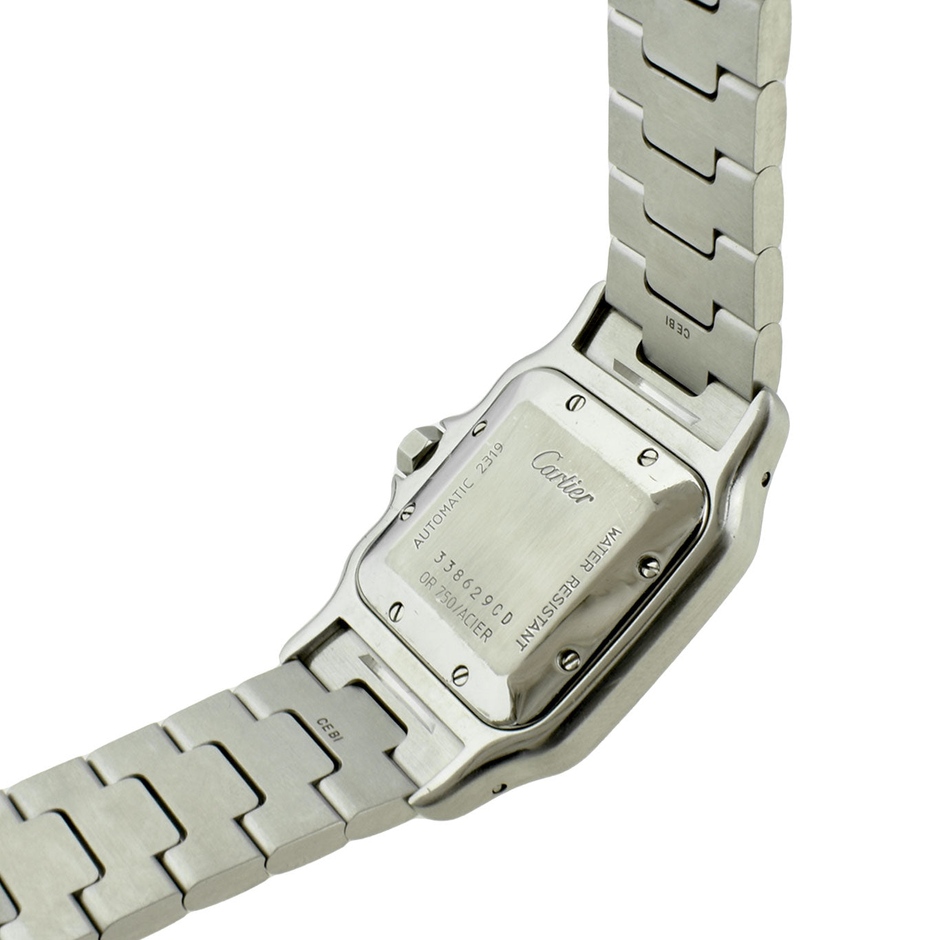 Cartier Santos Galbee Steel &amp; Gold Automatic W20041C4