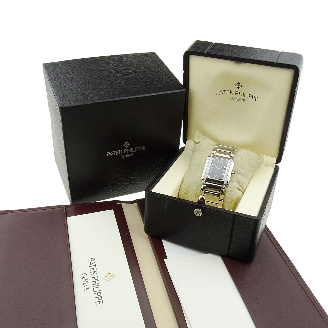Patek Philippe Twenty-4 Stainless Steel Diamond Quartz 4910/10A